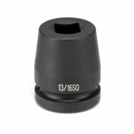 PROTECTIONPRO 1 in. Drive x 0.81 in. Standard Length Impact Socket PR3584828